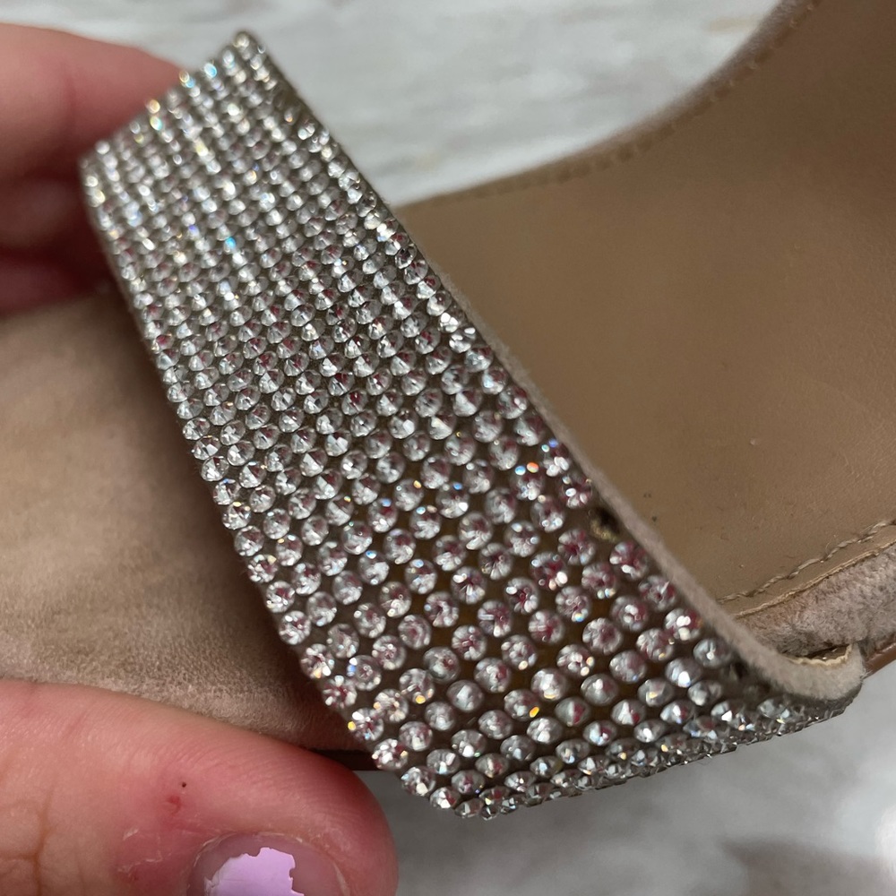 Steve Madden Rhinestone Heels - Picture 6 of 10